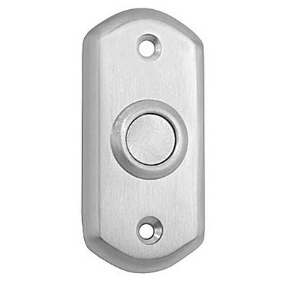 Carlisle Brass Bell Push Db05 - Chrome Satin