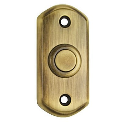 Carlisle Brass Bronze Bell Push Db05 - Florentine