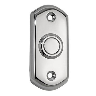 Carlisle Brass Bell Push Db05 - Chrome Polished