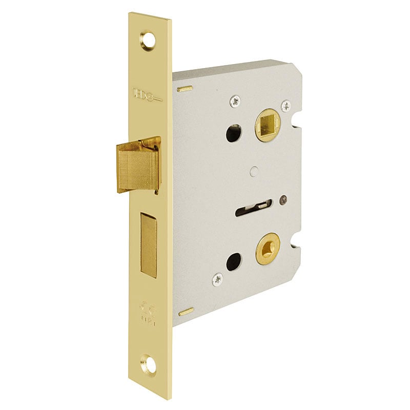 Frelan Door Latches And Locks And Latche Dl04 - Brass Polished 75Mm (3")