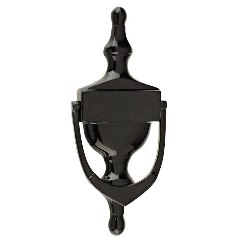 Mila Black Victorian Urn Knocker In