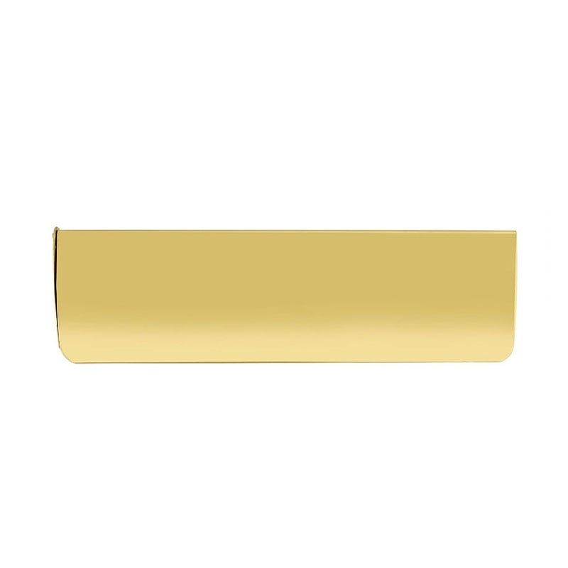 Frelan Internal Front Door Letter Tidy Flap, Polished Brass, 280Mm X 90Mm