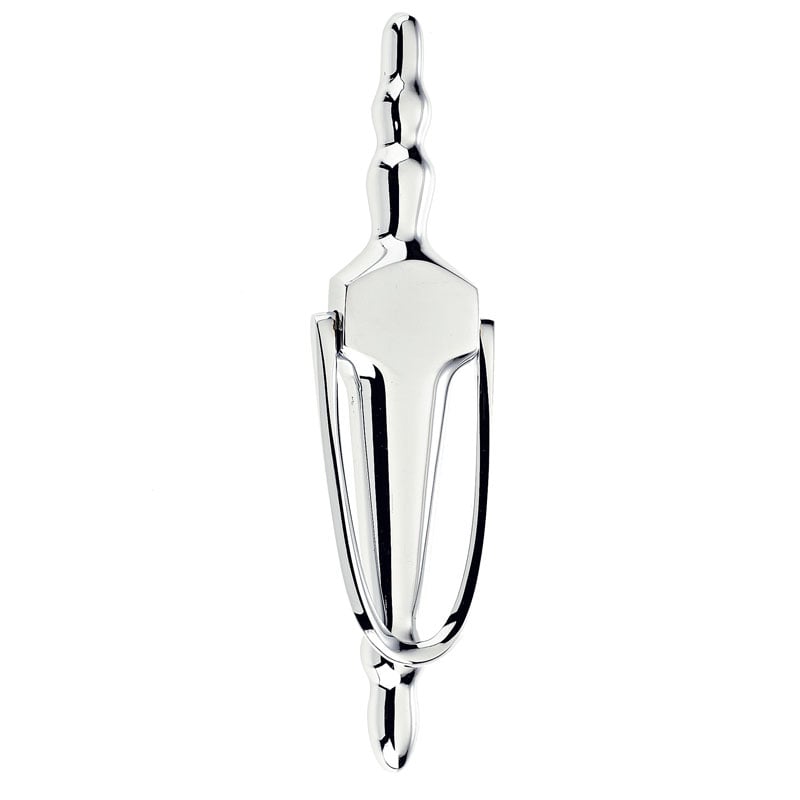 Mila Victorian Urn Slimline Knocker In Polished Chrome.