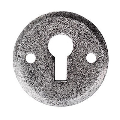 Carlisle Brass P24 Pewter Round Lock Cover, Escutcheon Door Furniture, 40Mm