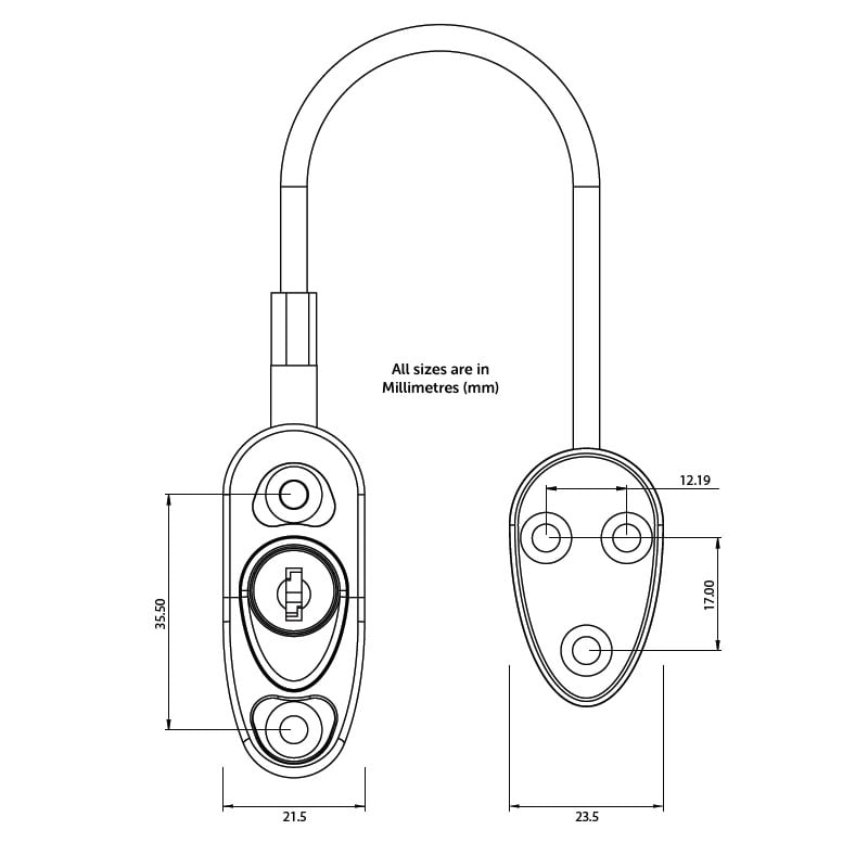 Diagram Image for R14 Cable Window Restrictor 