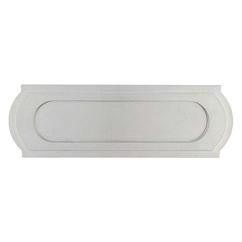 Frelan Regency Letter Plate,Satin Chrome, 304Mm X 100Mm (12 Inch X 4 Inch)