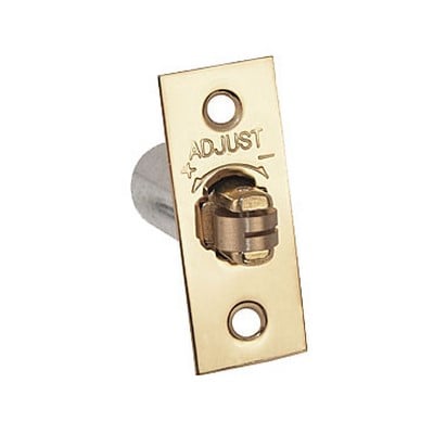 Frelan Brass Polished Roller Catch - Adjustable