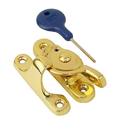 Zoo Sash Window Locks Sw02 - Brass Polished