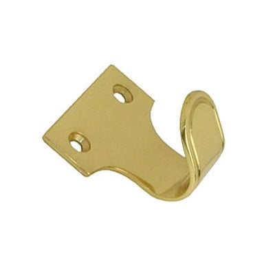 Zoo Sash Window Locks - Sw06 Hook Sash Lift - Brass Polished