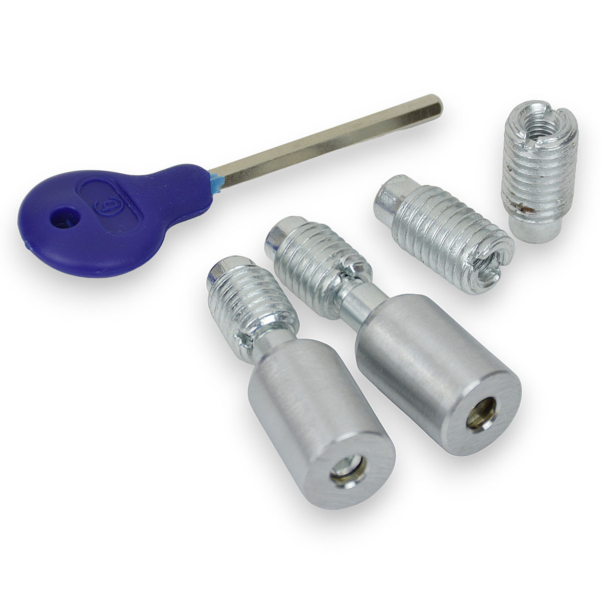 Zoo Sw08 Sash Window Restrictors - Sash Window Stops - Chrome Satin