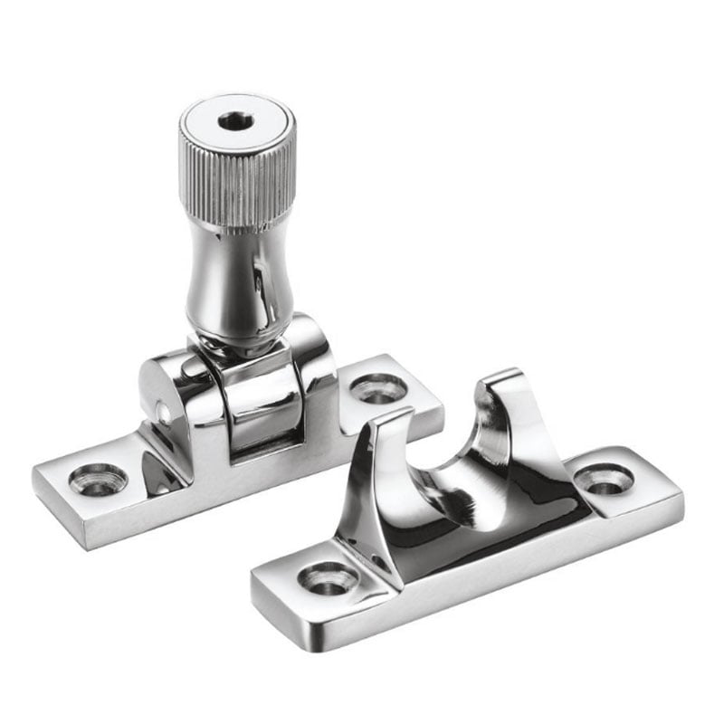 Zoo Sw16 Locking Sash Window Brighton Fastener - Polished Chrome