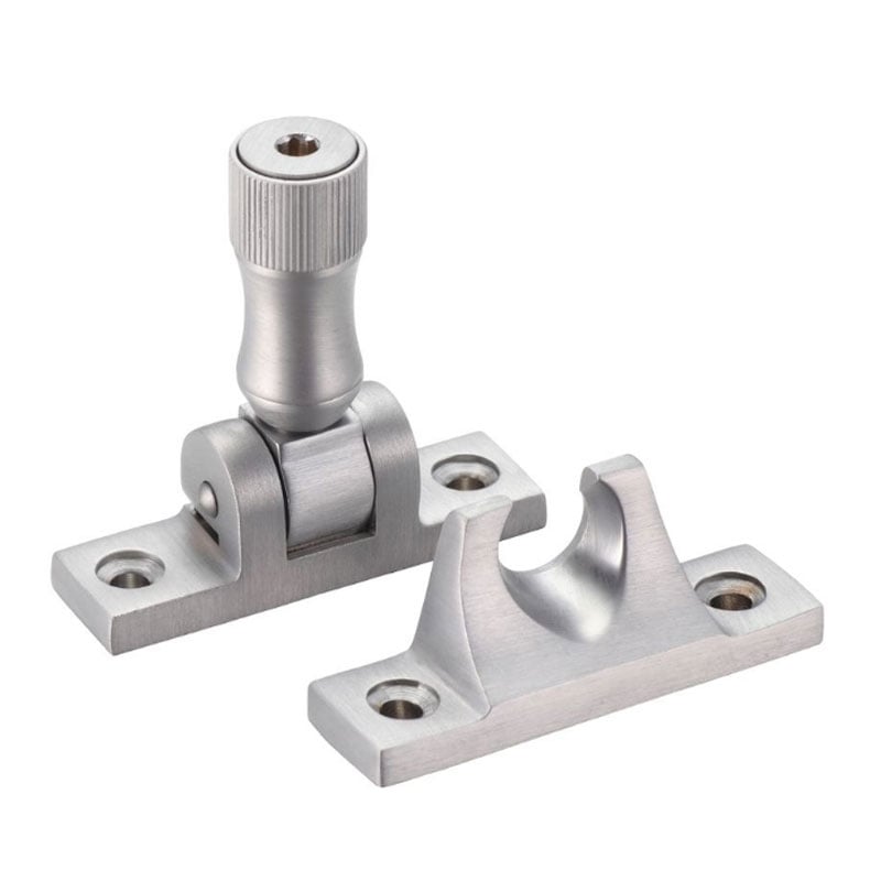 Zoo Sw16 Locking Sash Window Brighton Fastener - Satin Chrome
