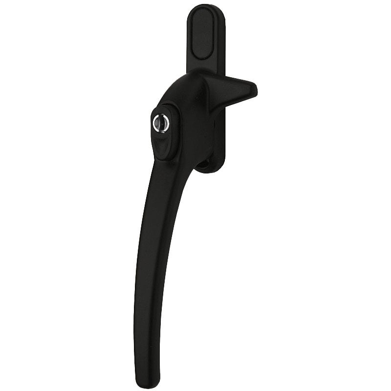 Era Black W33 Charisma Upvc Cockspur Handles, Left, 21Mm