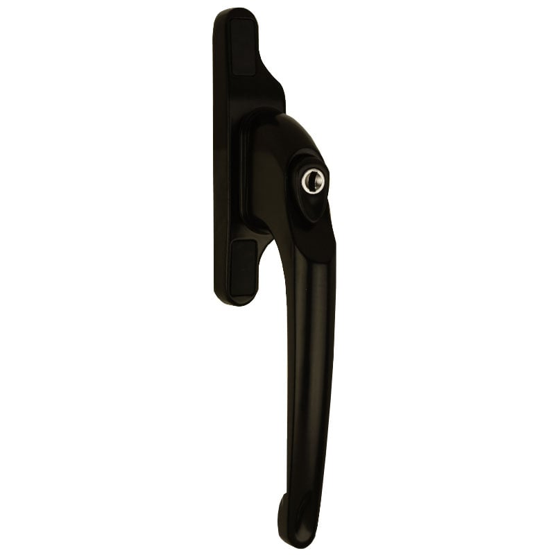 Era Black W62 Cadenza Angled Blade Window Handles, Cranked, 48,