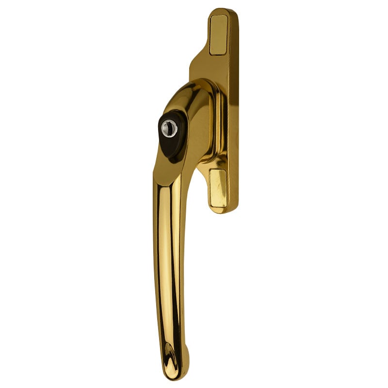 Era Gold W62 Cadenza Angled Spade Old Window Handles, Left, 48,
