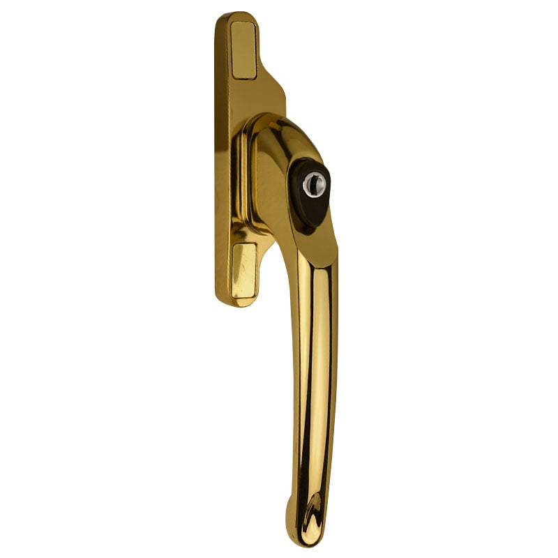 Era Gold W62 Cadenza Angled Blade Window Handles, Cranked, 48,