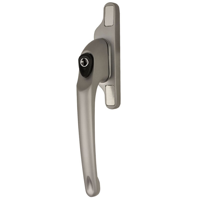 Era Silver W62 Cadenza Angled Spade Old Window Handles, Left, 18,