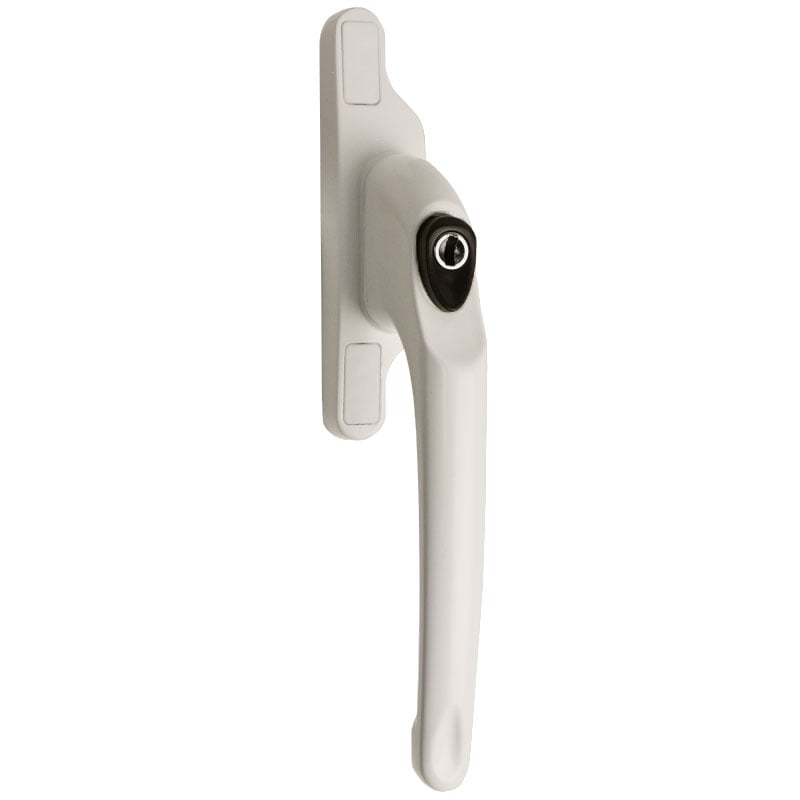 Era White W62 Cadenza Angled Blade Window Handles, Cranked, 48,