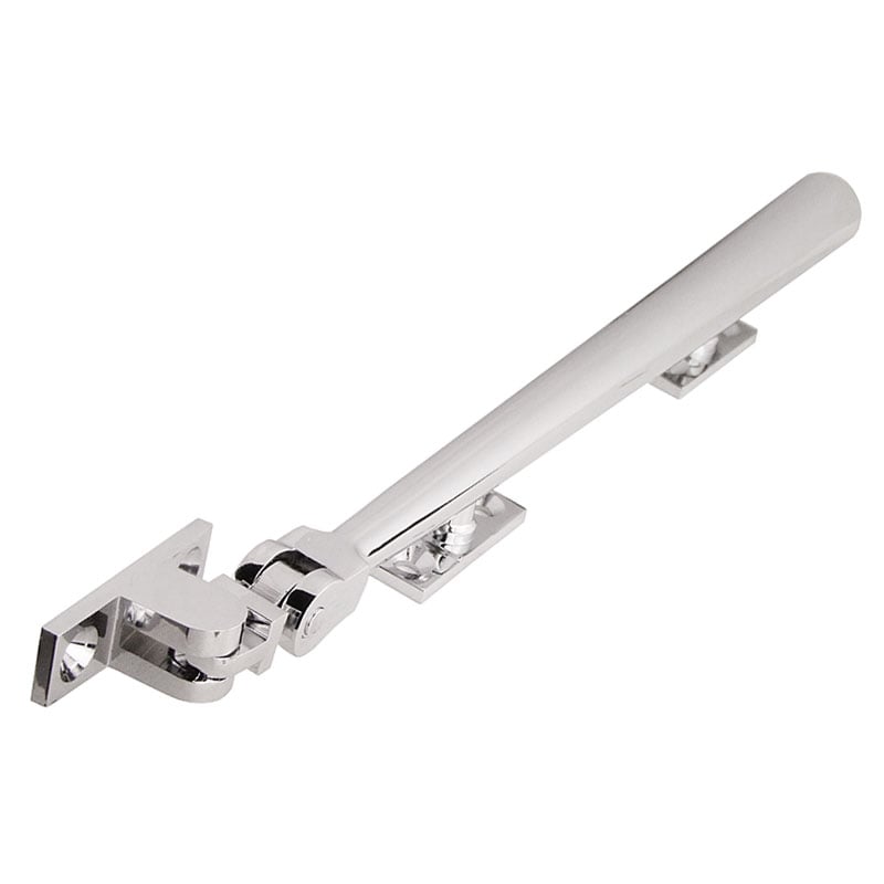 Frelan W73 Julietta Casement Window Stays, Chrome, 10 Inch Window Arm, Jedo