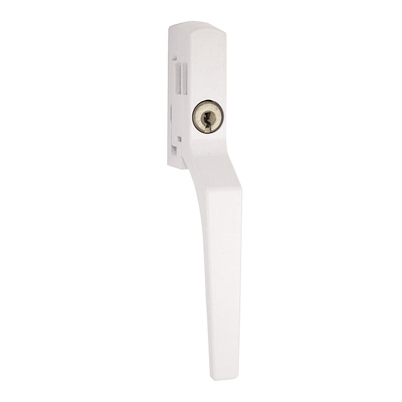 Era White W82 Lockable Casement Window Fastener, 808-12
