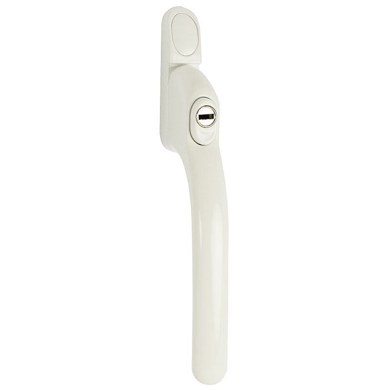 Fab & Fix White W85 Locking Upvc Window Handles, 25Mm, Fab N Fix Connoisseur