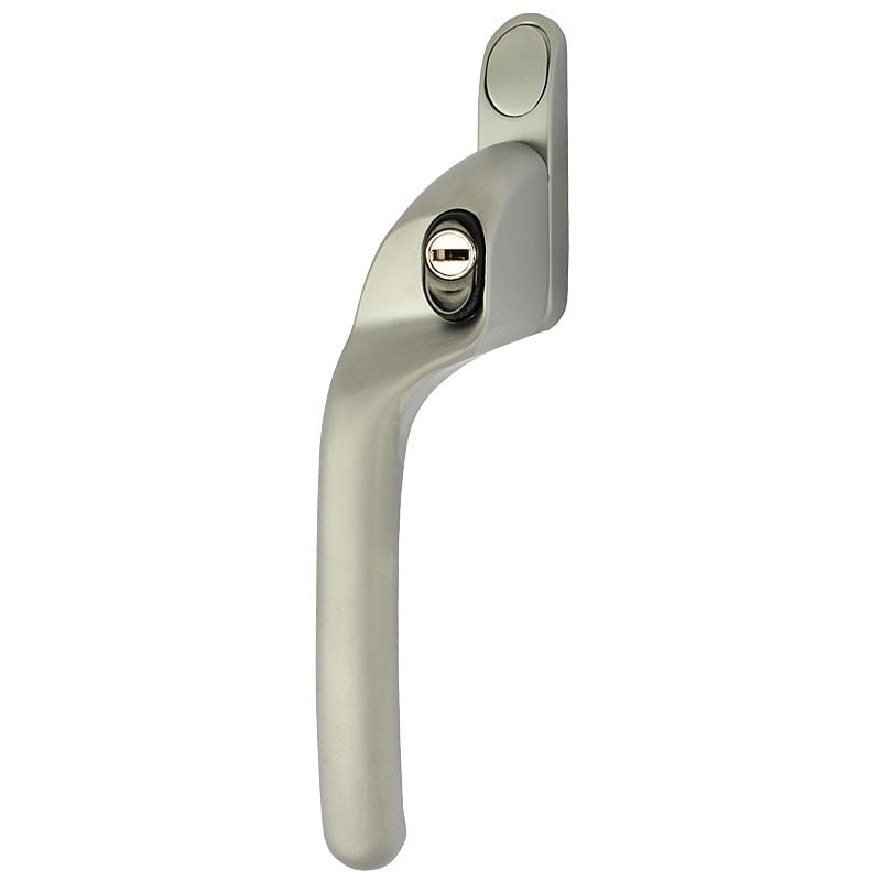 Fab & Fix Silver W86 Offset Upvc Window Handles, Left, 20Mm, Fab 'N' Fix