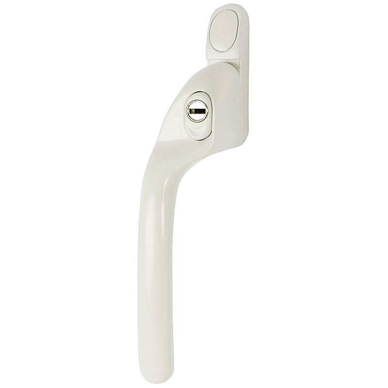 Fab & Fix White W86 Offset Upvc Window Handles, Left, 15Mm, Fab 'N' Fix