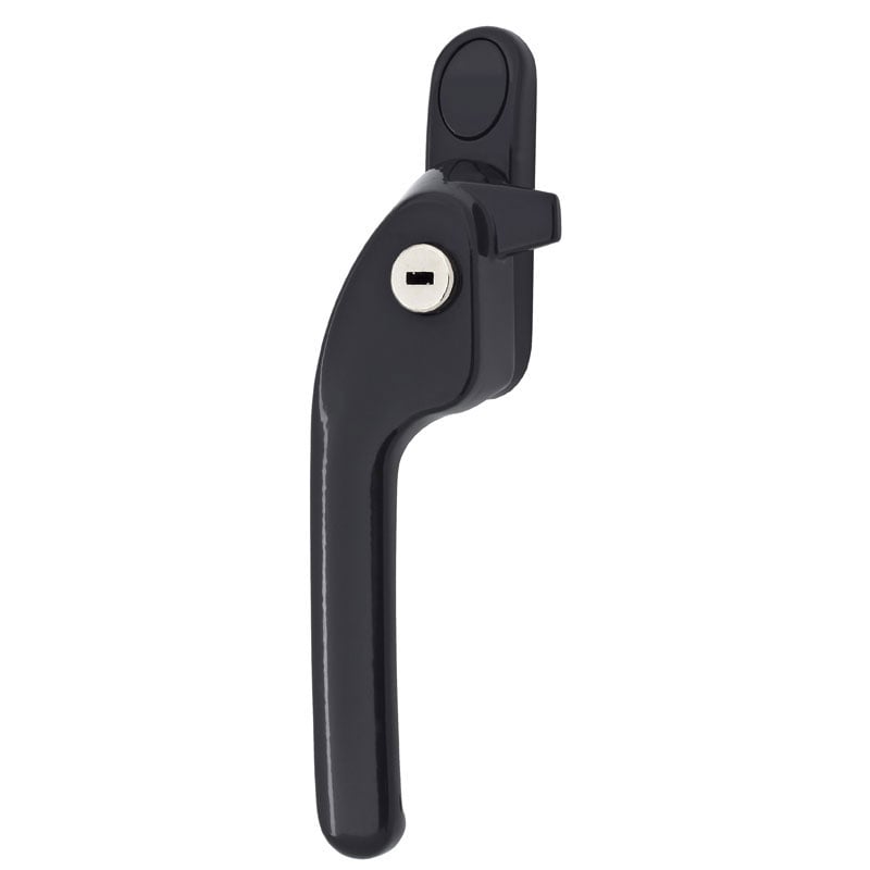 Fab & Fix Black W87 Timber Casement Window Handles, Left, Era Guru
