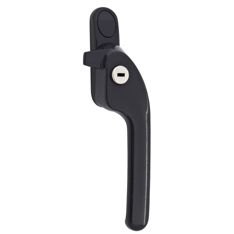 Fab & Fix Black W87 Timber Casement Window Handles, Right, Era Guru