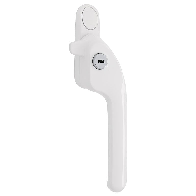 Fab & Fix White W87 Timber Casement Window Handle, Right, Era Guru
