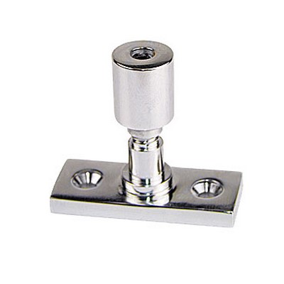 Carlisle Brass Window Stay Lock For Peg Stays - Polished Chrome