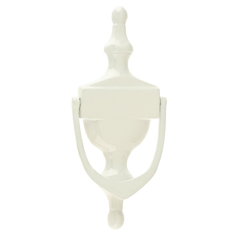 Mila White Victorian Urn Knocker In