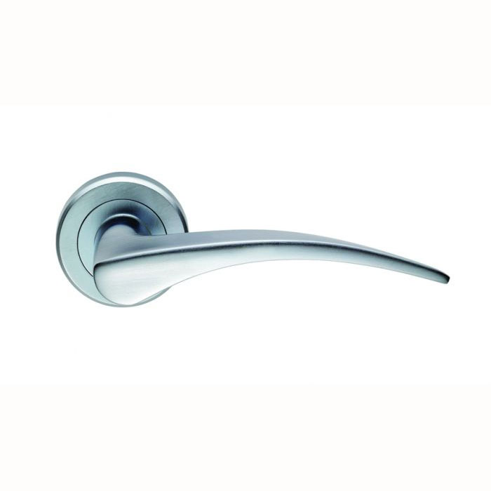 Carlisle Brass Xd07 Olivier Lever Rose Door Handle, Satin Chrome