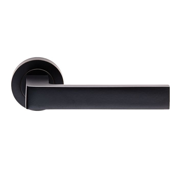 Carlisle Brass Black Xd11 Sasso Solid Brass Door Handle, Matt
