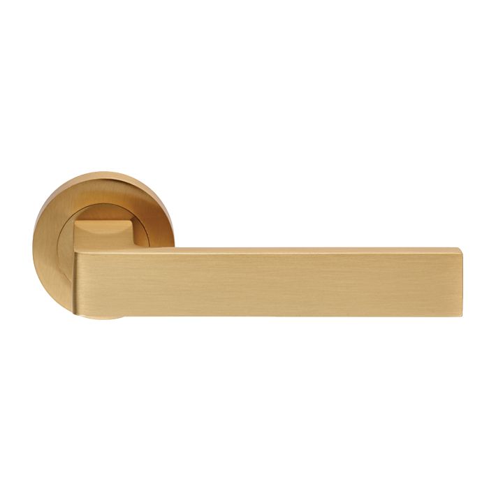 Carlisle Brass Xd11 Sasso Solid Brass Door Handle, Satin Brass
