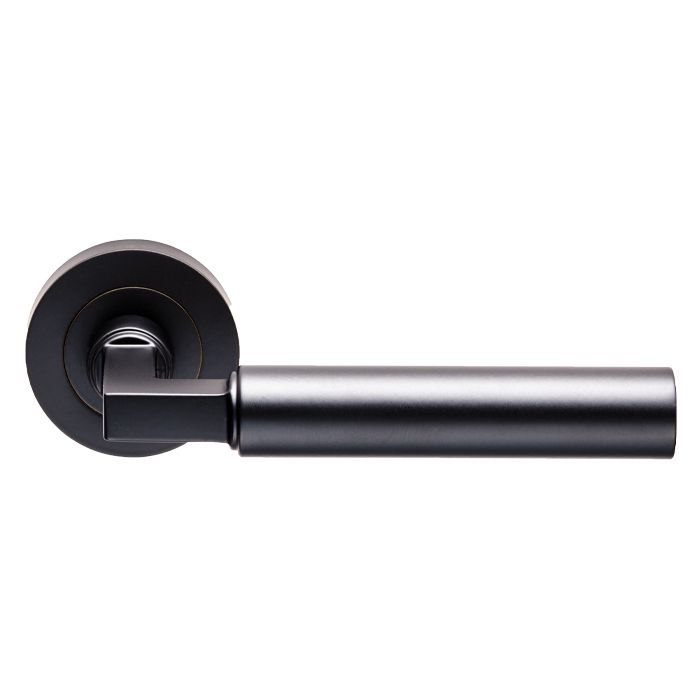 Carlisle Brass Black Xd13 Amiata Solid Brass Door Handle, Matt