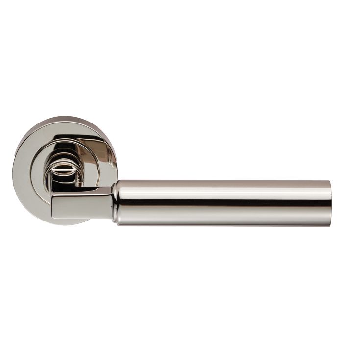 Carlisle Brass Xd13 Amiata Solid Brass Door Handle, Polished Nickel