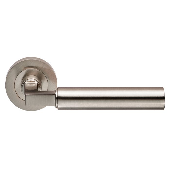 Carlisle Brass Xd13 Amiata Solid Brass Door Handle, Satin Nickel