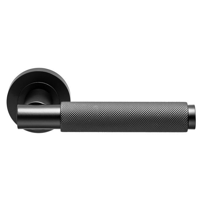 Carlisle Brass Black Xd14 Varese Solid Brass Door Handle, Matt