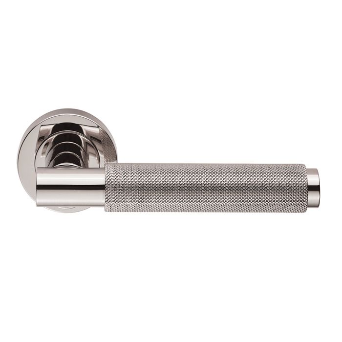 Carlisle Brass Xd14 Varese Solid Brass Door Handle, Polished Nickel