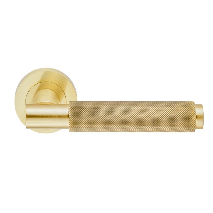 Carlisle Brass Xd14 Varese Solid Brass Door Handle, Satin Brass