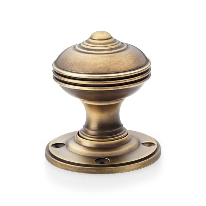 Carlisle Brass Xd19 Romeo Internal Door Knob, Antique Brass