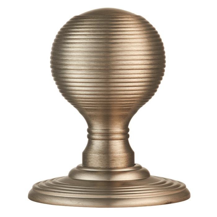 Carlisle Brass Xd20 Reeded Internal Door Knob, Satin Nickel