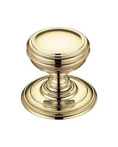 Zoo Xd24 Ring Internal Door Knob, Polished Brass