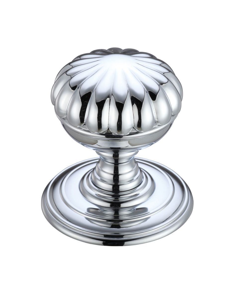 Zoo Xd28 Flower Internal Door Knob, Polished Chrome
