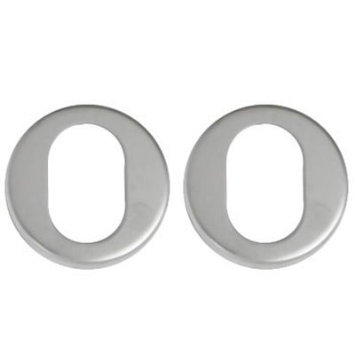 Carlisle Brass Escutcheon Z104 - Chrome Satin
