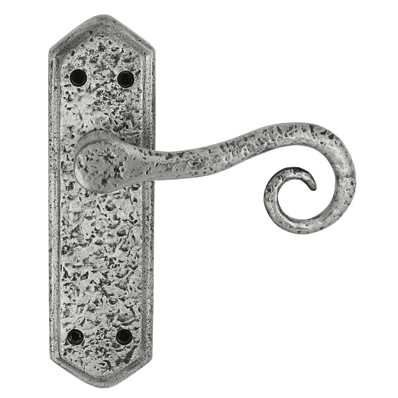 Frelan Z121 Pewter Internal Latch Door Handle, Royal
