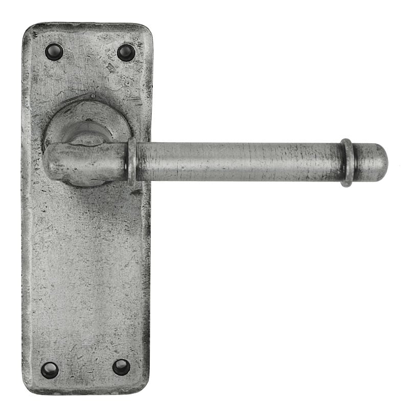 Frelan Z124 Solid Hand Forged Iron Lever Latch Internal Door Handle, Belfry