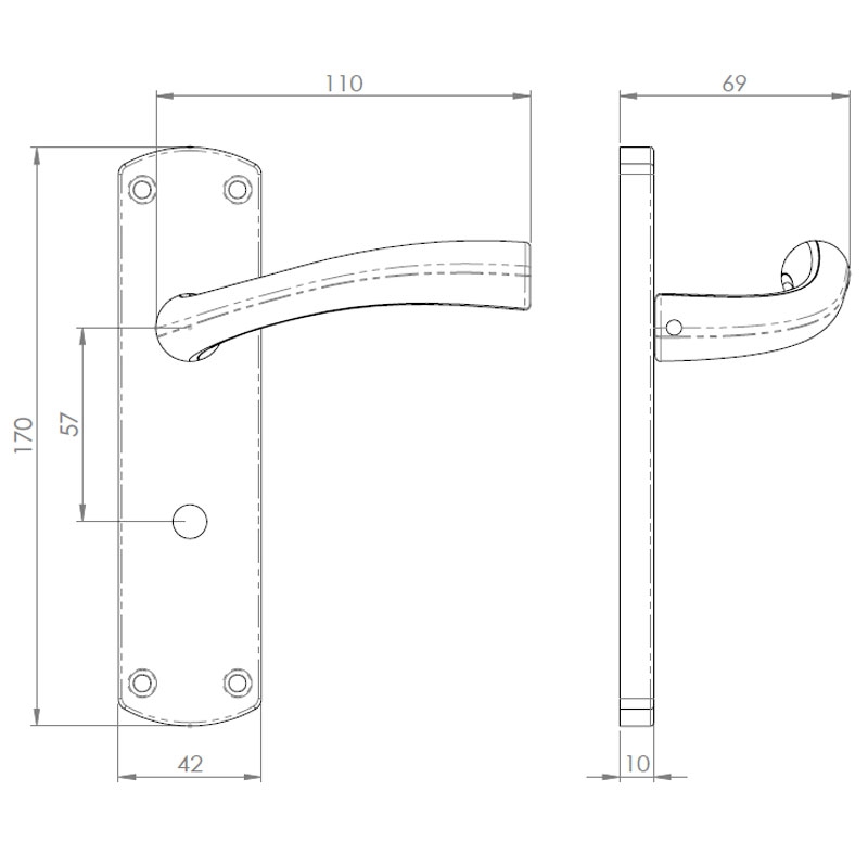 Diagram Image for Z70 Bathroom Door Handles