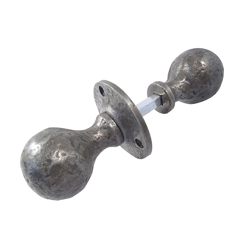 Z97 Pewter Ball Rim Knob Set, 46mm